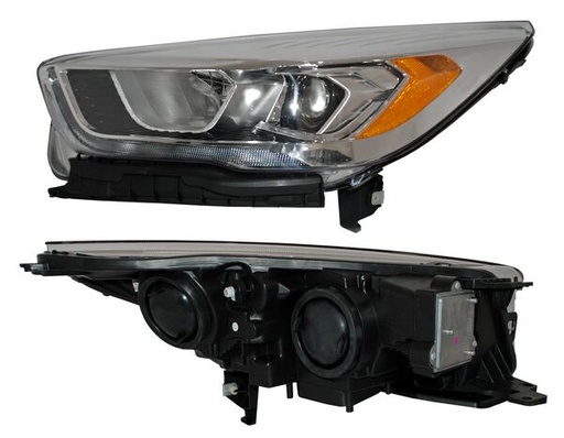 [20-9858-B0-1A] FARO FORD ESCAPE 2017 AL 2018 C/LUZ DE DIA FONDO CROM IZQ TYC