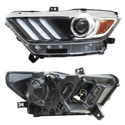 [20-9620-A6-1A] FARO FORD MUSTANG 2015 AL 2016 P/XENON LEDS IZQ TYC
