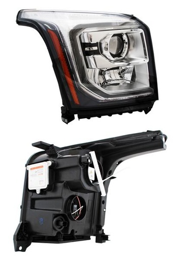 [20-9733-C0-1A] FARO GMC YUKON DENALI 2015 AL 2017 P/XENON DER TYC