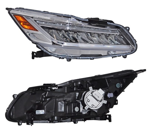 [20-9765-00-1N] FARO HONDA ACCORD 2016 AL 2017 LEDS DER TYC