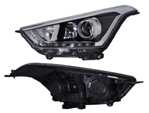 [20-G032-A6-2B] FARO HYUNDAI CRETA 2017 AL 2019 LEDS IZQ TYC