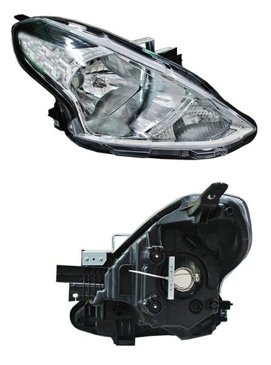 [20-E745-05-2B] FARO NISSAN VERSA 2015 AL 2019/ V-DRIVE 2020 AL 2024 DER TYC