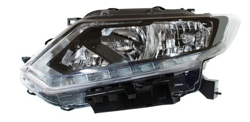 [20-E816-06-2B] FARO NISSAN XTRAIL 2015 AL 2017 ELECT C/MOTOR LEDS IZQ TYC