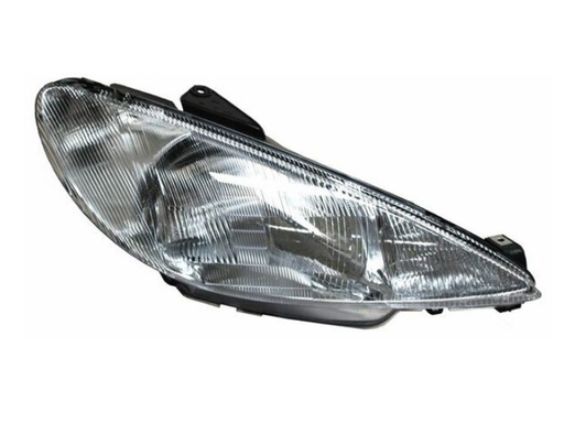 [20-5759-B6-6B] FARO PEUGEOT 206 2001 AL 2005 RAYADO UN AS DER TYC