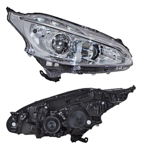 [20-E353-06-2B] FARO PEUGEOT 208 2013 AL 2015 LEDS DER TYC