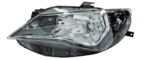 [20-E374-05-2B] FARO SEAT IBIZA 2013 AL 2014 DOBLE AS FONDO CROM C/MOTOR IZQ TYC