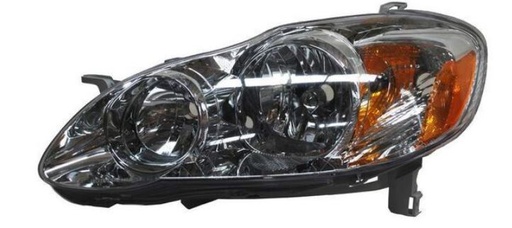 [20-6236-B5-1A] FARO TOYOTA COROLLA 2005 AL 2008 FONDO CROM IZQ TYC