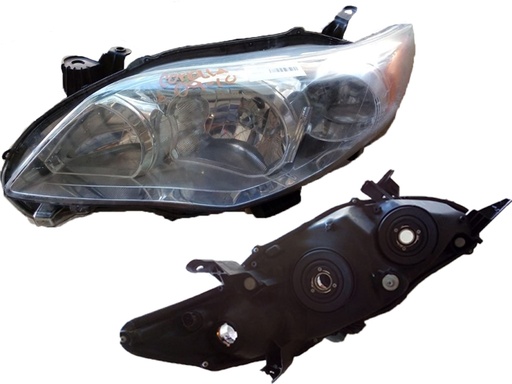 [FATO-CO09-US2] FARO TOYOTA COROLLA 2009 AL 2010 IZQ DESMONTADO CN+