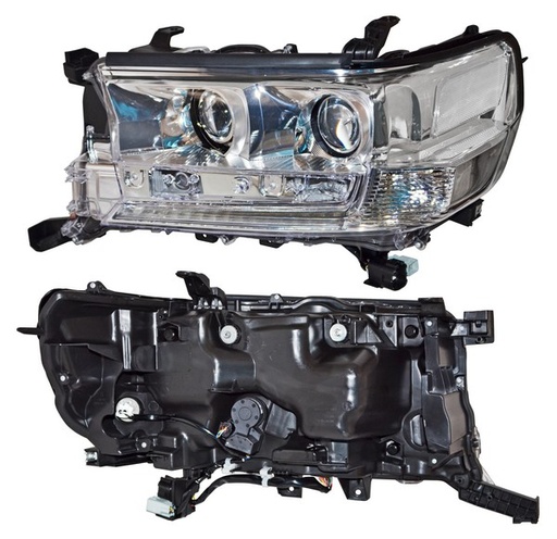 [20-F856-06-2B] FARO TOYOTA LAND CRUISER 2017 AL 2020 ELECT C/ MOTOR LEDS IZQ TYC