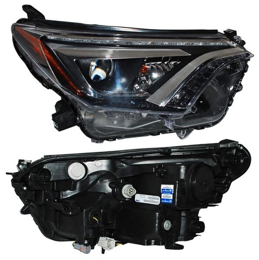[20-9791-06-1N] FARO TOYOTA RAV4 2016 AL 2018 LEDS DER TYC