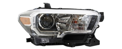 [FATO-TA16-ORCLONUS1] FARO TOYOTA TACOMA 2016 AL 2018 FONDO NEG LEDS DER DESMONTADO ORIGINAL