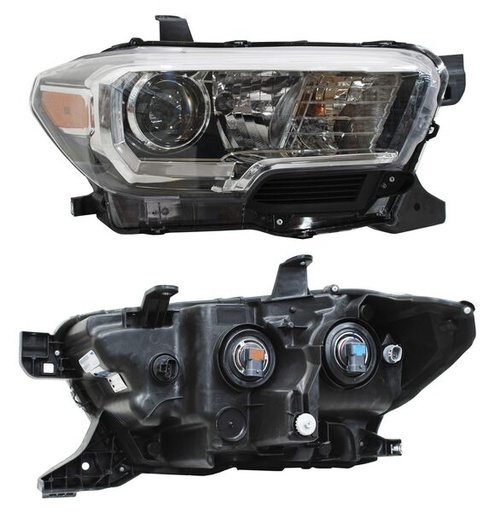 [20-9749-A0-1N] FARO TOYOTA TACOMA 2016 AL 2023 FONDO NEG DER TYC