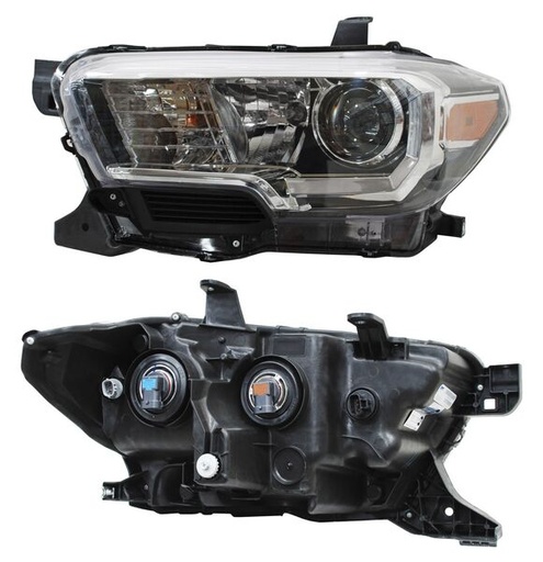 [20-9750-A0-1N] FARO TOYOTA TACOMA 2016 AL 2023 FONDO NEG IZQ TYC