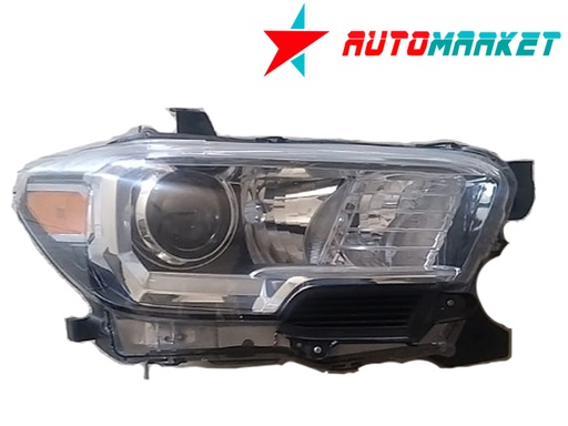 [FATO-TA16-ORUS1] FARO TOYOTA TACOMA 2016 AL 2018 FONDO NEG DER DESMONTADO ORIGINAL