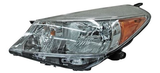 [20-9272-A0-1N] FARO TOYOTA YARIS 2012 AL 2014 5 PTAS FONDO GRIS IZQ TYC