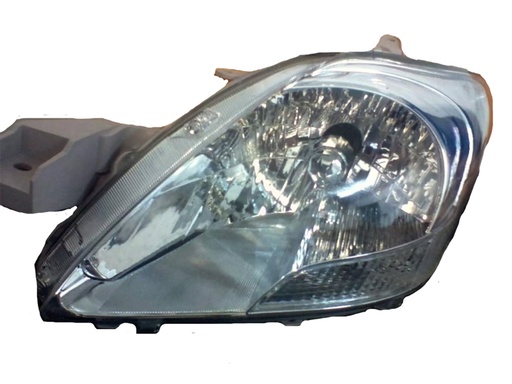 [FATO-YA06-4POCC2] FARO TOYOTA YARIS 2006 AL 2015 FONDO CROM 4 PTAS IZQ CN+ *EX+