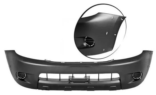 [FATO-HI05-CHPM3] FASCIA (DEFENSA) TOYOTA HILUX 05-08 C/HOYO P/MOLD DEL (4392) *A