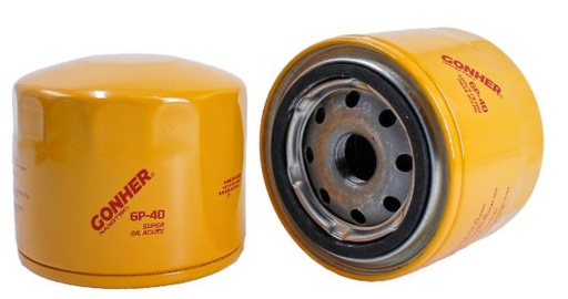 [AMALL85FILAC] FILTRO ACEITE AMC ALLIANCE DE 1985 AL 1987 1.7 1.4 DODGE 2000 GTX DE 1989 AL 1990 2.0 CHRYSLER NEW YORKER DE 1983 AL 1984 2.6 DODGE TRUCK CARAVAN DE 1984 AL 1987 2.6 / RAM 50 DE 1983 AL 1991 2.6 2.0 PLYMOUTH COLT DE 1988 AL 1991 2.0 GONHER COD. GP-40(134426)