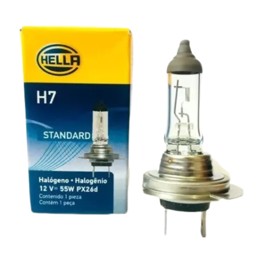 [HEFOCH7HAES] FOCO H7 12V 55W PX26d ESTANDAR HALÓGENO HELLA 1 PZA (125244)