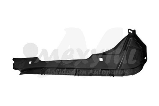 [TOCOR09GUFHGTL] GUIA FASCIA (DEFENSA) TOYOTA COROLLA DE 2009 AL 2013 CLIP TRAS IZQ (133005) 