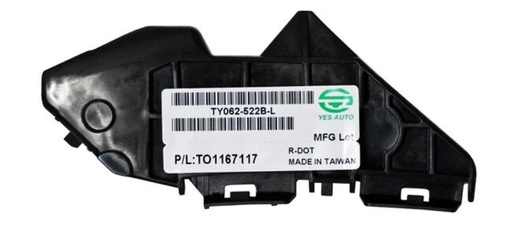 [TOCOR09GUIFIR] GUIA FASCIA (DEFENSA) TOYOTA COROLLA 09-13 INF TRAS IZQ