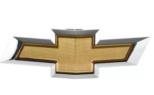 [CHSP13IN] INSIGNIA ORIGINAL PARRILLA LOGO CHEVROLET TORNADO DE 2011 AL 2020 C/PATAS 16X5.5CM 1 PZA(