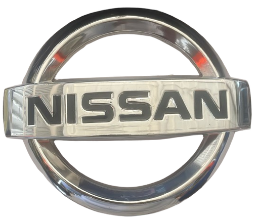 [36EMN] INSIGNIA (EMBLEMA) PARRILLA NISSAN NP300/FRONTIER 2016 AL 2022 CROM N1