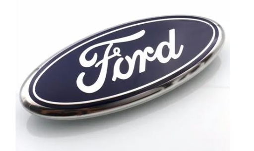 [FOSUP02INSOT] INSIGNIA ORIGINAL PARRILLA/TAPA LOGO FORD SUPER DUTY DE 2008 AL 2014 23CM CROM 1 PZA