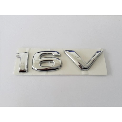 [COCHEIN16LET] INSIGNIA ORIGINAL CHEVROLET CORSA 1.6V LETRAS TRAS ( C-120)