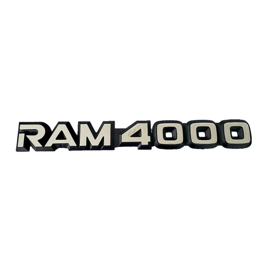 [RA40CHRINLEL] INSIGNIA ORIGINAL CHRYSLER RAM 4000 LETRAS LAT ( CH-033)