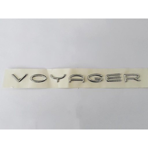 [VOCHRIN95LET] INSIGNIA ORIGINAL CHRYSLER VOYAGER DE 1995 AL 2000 LETRAS TRAS ( CH-055)