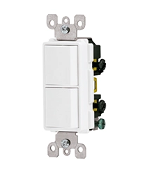 [VOINTDU] INTERRUPTOR DUPLEX LINEA CLASSIC VOLTECK COD. 46006 APDO-CL(134005)