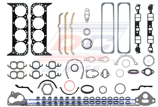 [FS150M] JUEGO DE JUNTAS DE MOTOR CHEVROLET PU C1500 DE 1992 AL 1998 / PU C2500 DE 1992 AL 1998 / PU C30 DE 1992 AL 1998 / CAPRICE DE 1991 AL 1998 / MALIBU DE 1991 AL 1998 / MONTECARLO DE 1991 AL 1998 / SUBURBAN DE 1991 AL 1998 / PU DE 1992 AL 1998 V8 5.7 DC COD. FS150M(114769)