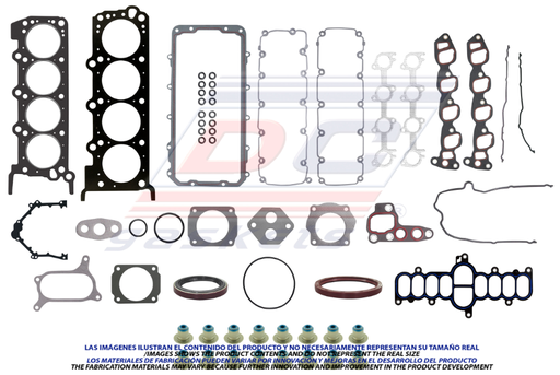 [FS3564] JUEGO DE JUNTAS DE MOTOR FORD SUPER DUTY DE 1999 AL 2003 V8 5.4L DC COD. FS3564(114838)