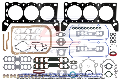 [FS3304] JUEGO DE JUNTAS DE MOTOR FORD TAURUS 94-95 V6 3.8 DC COD. FS3304(115865)