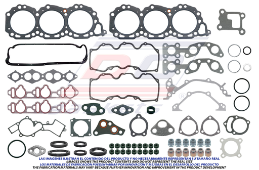 [FS12291] JUEGO DE JUNTAS DE MOTOR NISSAN PATHFINDER DE 1996 AL 2004 FRONTIER DE 1996 AL 2004 XTERRA DE 1996 AL 2004 INFINITI QX4 DE 1996 AL 2004 V6 3.3L DC COD. FS12291(114850)