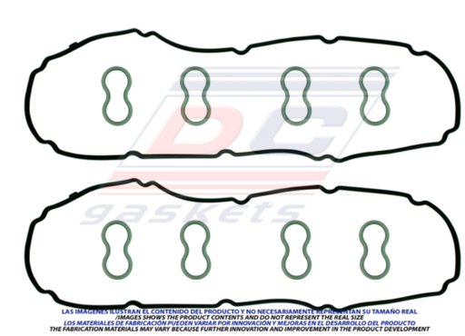 [VS3273R] JUNTA DE TAPA DE PUNTERIAS CHRYSLER 300C 5.7L V8 DE 2003 AL 2007 DODGE DURANGO 5.7L V8 DE 2003 AL 2007 / RAM 4000 5.7L V8 DE 2003 AL 2007 / CHARGER 5.7L V8 DE 2003 AL 2007 JEEP GRAND CHEROKEE 5.7L V8 DE 2003 AL 2007 TUBO BUJIAS DC COD. VS3273R(115441)