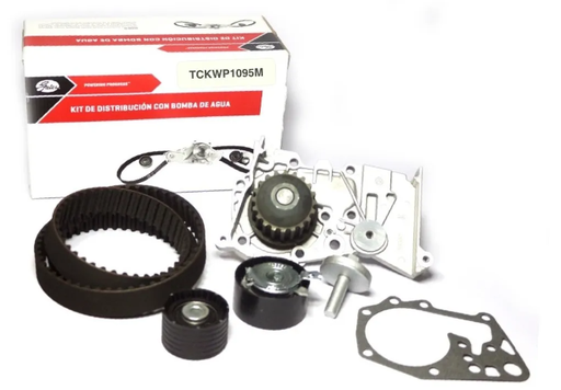 [G-TCKWP1095M] KIT DE DISTRIBUCION NISSAN PLATINA DE 2002 AL 2010 L4 1.6 NISSAN APRIO DE 2008 AL 2010 L4 1.6 RENAULT CLIO DE 2003 AL 2009 L4 1.6 KANGOO DE 2003 AL 2010 L4 1.6 4PZAS NIKKO COD. G-TCKWP1095M(129352)