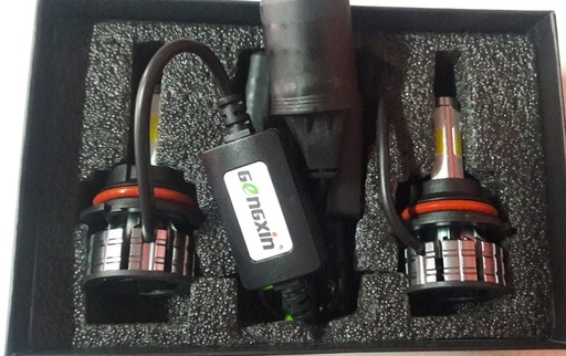 [FOLE3CA9048LU] KIT FOCOS 9007/9004 12V 36W 8000LM IP65 ALUM 6063 GENGXIN