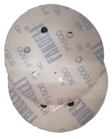 [117869] LIJA DISCO B080 GRADO 1500P PAPEL VELCRO FANDELI COD. 25048 (117869)