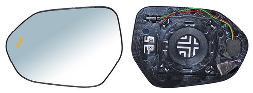 [530940200] LUNA ESPEJO TOYOTA CAMRY / COROLLA 18-20 C/DESEMP C/SENSOR PUNTO CIEGO IZQ