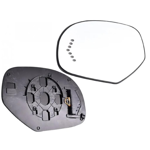 [CHSIL07LUECDBL] LUNA ESPEJO CHEVROLET SILVERADO/SIERRA 2007 AL 2013 C/DIRECC C/BASE IZQ