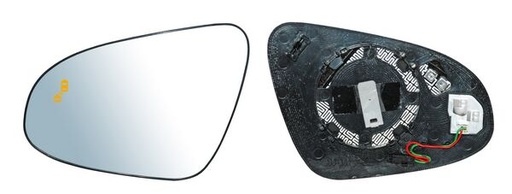[530904202] LUNA ESPEJO TOYOTA CHR 18-19 C/DESEMP C/SENSOR PUNTO CIEGO IZQ