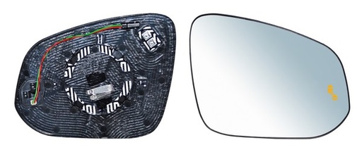 [530997105] LUNA ESPEJO TOYOTA HIGHLANDER 14-19 C/DESEMP C/SENSOR PUNTO CIEGO DER