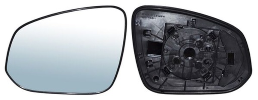 [TYM1230AGL] LUNA ESPEJO TOYOTA HILUX 16-20 S/DESEMP IZQ TW