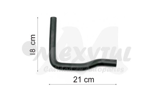 [UMAN3193] MANGUERA NISSAN ICHI VAN CALEFACCIîN COD. 3193 (134042)