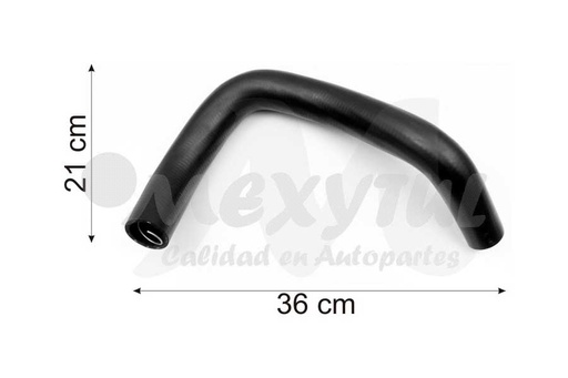 [UMAR5087] MANGUERA RADIADOR DODGE DART DE 1978 AL 1982 INF COD. 5087 CH111232 (132780)