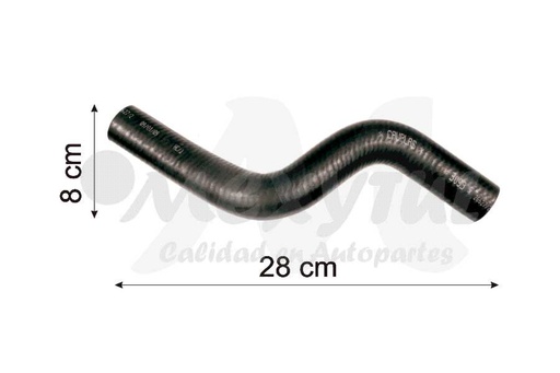 [UMAR3093] MANGUERA RADIADOR NISSAN SENTRA SUP COD 3093 CH180051 (132757)