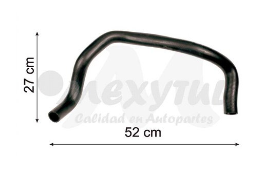 [UMAR3451] MANGUERA RADIADOR VOLKSWAGEN GOLF DE 1999 AL 2008 INF 1.8 2.0LTS COD. 3451 22808/JETTA DE 1999 AL 2008/JETTA DE 1999 AL 2008 (132683)