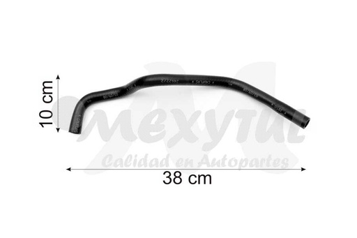 [UMAN3850] MANGUERA VOLKSWAGEN GOLF DE 1993 AL 2000 4.0 1.8L CIRC. AGUA COD. 3850 CH220073/JETTA 0-0 (132743)